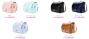 キッズノアショートは6色